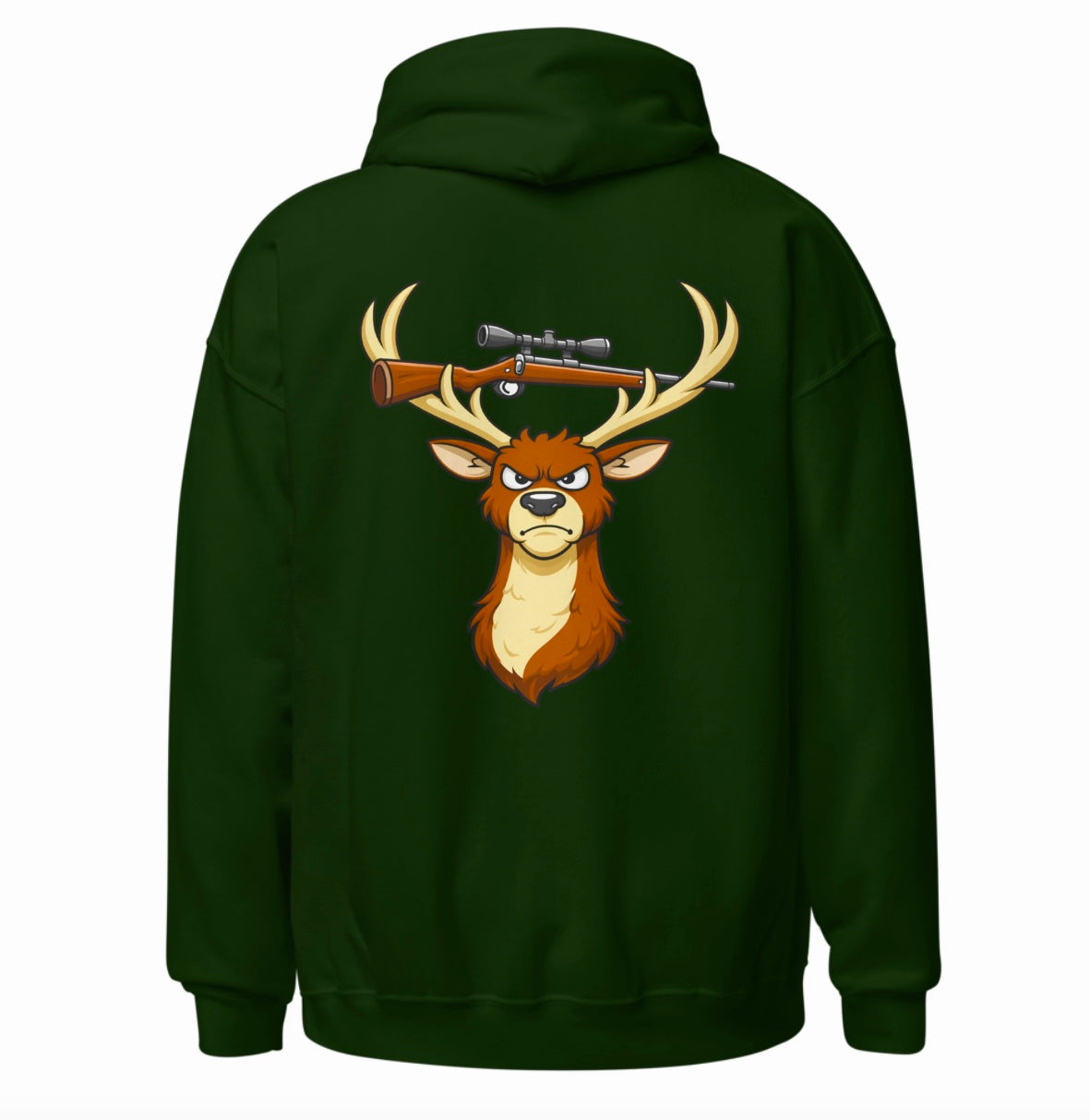 Whitetail w/ Deer Rifle Hoodie