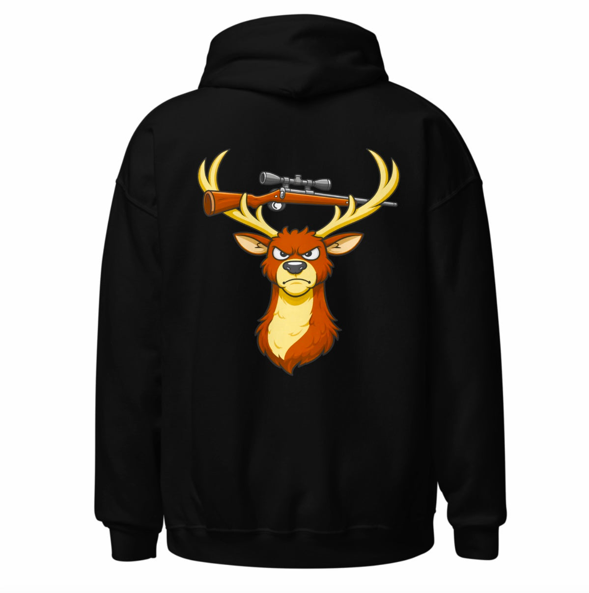 Whitetail w/ Deer Rifle Hoodie